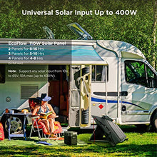 Load image into Gallery viewer, EF ECOFLOW Portable Power Station EFDELTA, UPS Power Supply 1260Wh Battery Pack with 6 1800W (3300W Surge) AC Outlets, Solar Battery Generator for Outdoor Camping RV
