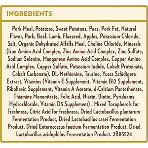 Whole Earth Farms Grain Free Recipe Dry Dog Food, Pork, Beef & Lamb, 4-Pound