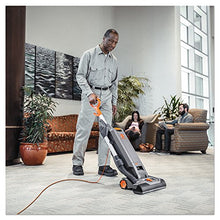 Load image into Gallery viewer, Hoover Commercial HushTone Upright Vacuum Cleaner, 15 inches with Intellibelt, For Carpet and Hard Floors, CH54115, Gray

