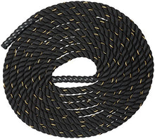 Load image into Gallery viewer, AmazonBasics 1.5 Inch Heavy Exercise Training Workout Battle Rope - 3441.51.5 inch, Black
