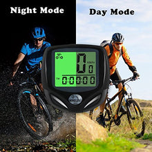 Load image into Gallery viewer, SY Bicycle Speedometer and Odometer Wireless Waterproof Cycle Bike Computer with LCD Display &amp; Multi-Functions by YS
