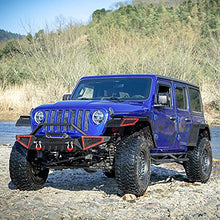 Load image into Gallery viewer, OEDRO Fender Flares w/ Signal Lights Compatible with 2018-2022 Jeep Wrangler JL &amp; JLU Unlimited (2-Door &amp; 4-Door), Off-Road Widened Steel Front &amp; Rear 4 PCS Set
