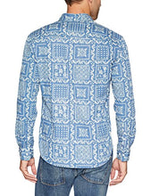 Load image into Gallery viewer, Reyn Spooner Men's Long Sleeve Hawaiian Shirt, Original Lahaina - Marine, XL
