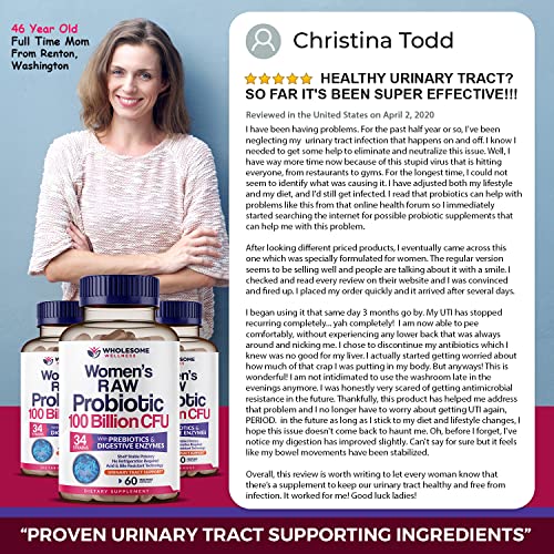 Load image into Gallery viewer, Dr. Formulated Raw Probiotics for Women 100 Billion CFUs with Prebiotics, Digestive Enzymes, Approved Women's Probiotic for Adults, Shelf Stable Probiotic Supplement Capsules