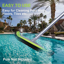 Load image into Gallery viewer, urchindj Heavy Duty Pool Brush &amp; Pool Vacuum Head Kit, Professional Pool Cleaning Tools for Cleaning Pool Walls, Floors etc.
