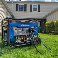 Load image into Gallery viewer, Westinghouse WGen5300s Storm Portable Generator with Electric Start and 120/240 Volt Selector 5300 Rated 6600 Peak Watts Gas Powered, CARB Compliant, RV and Transfer Switch Ready
