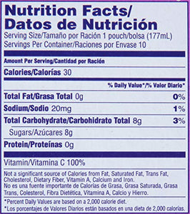 Kool-Aid Jammers Grape Flavored Juice Drink, 6 Fl Oz (Pack of 10)