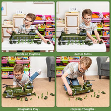 Load image into Gallery viewer, JOYIN Military Transport Cargo Airplane Car Toy Play Set Including Friction Powered Helicopter with Light, 6 Die-Cast Military Cars &amp; 12 Army Men Figures for Over 3 Years Old Boys and Girls

