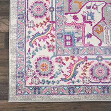 Load image into Gallery viewer, Nourison PSN20 Passion Persian Colorful Light Grey/Pink Area Rug 8' X 10'
