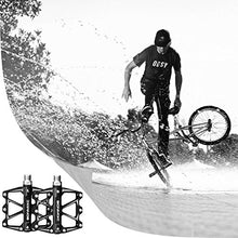 Load image into Gallery viewer, BONMIXC Bike Pedals 9/16 Sealed Bearing Mountain Bike Pedals Alloy Strong Structure Ultralight Weight Road Bicycle Pedals
