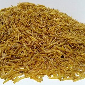 Aquatic Foods Inc. Freeze Dried White Worms - Freeze Dried, Great for Smaller Tropicals and Marines.1/4-lb