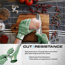 Load image into Gallery viewer, Glove Station The Combat Tactical Knuckle Gloves, Green, M &amp; Ultra Durable Series Cut Resistant Gloves, Green, M
