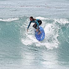 Load image into Gallery viewer, Wavestorm -Soft Top Foam 5&#39;6&quot; Surfboard/Fish Swallow Tail Surfboard for Beginners and All Surfing Levels Youth Complete Set Includes Leash and Multiple Fins, Blue (AZ21-WSSF560-BLU-1PK)
