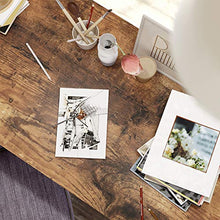 Load image into Gallery viewer, VASAGLE L-Shaped Computer Desk, Corner Desk, Office Study Workstation with Shelves for Home Office, Space-Saving, Easy to Assemble, Industrial, Rustic Brown and Black ULWD72X
