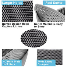 Load image into Gallery viewer, Pieviev Cat Litter Mat Double Layer Waterproof Urine Proof Trapping Mat (30&#39;&#39;X24&#39;&#39;, Grey)
