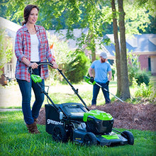 Load image into Gallery viewer, Greenworks G-MAX 40V 20-Inch Cordless 3-in-1 Lawn Mower with Smart Cut Technology, (1) 4Ah Battery and Charger included MO40L410
