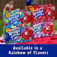 Load image into Gallery viewer, Kool-Aid Jammers Blue Raspberry Artificially Flavored Kids Soft Drink (10 ct Box, 6 fl oz Pouches)
