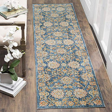 Load image into Gallery viewer, Safavieh Vintage Persian Collection Oriental Distressed Runner, 2' 2" x 6', Turquoise/Multi
