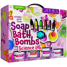 Load image into Gallery viewer, Soap &amp; Bath Bomb Making Kit for Kids, 3-in-1 Spa Science Kit, Craft Gifts For Girls &amp; Boys Age 6, 7, 8, 9, 10-12 Year Old Girl Crafts Kits : DIY Science Experiment Toys, Craft Gift For Kids Ages 6-12+

