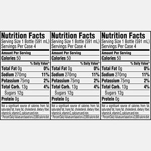 Gatorade G2 Thirst Quencher Variety Pack, 20 Ounce Bottles (Pack of 12)