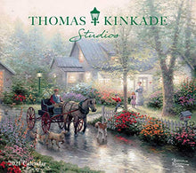 Load image into Gallery viewer, Thomas Kinkade Studios 2021 Deluxe Wall Calendar
