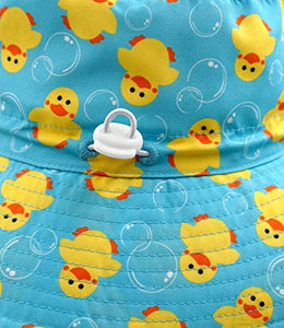Home Prefer Baby Cute Hat UV Protection Hat Wide Brim Breathable Sun Block Hat Duck #46