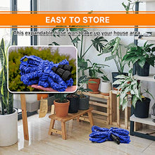 Load image into Gallery viewer, Garden Hose, Water Hose, Upgraded 50FT Flexible Pocket Expandable Garden Hose with 3/4" Fittings, Triple-layer Core, Flexi Expanding Hose useful house gifts for Outdoor Lawn Car Watering Plants (50FT)
