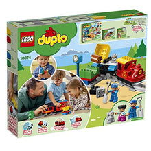 Load image into Gallery viewer, LEGO DUPLO Steam Train 10874 Remote-Control Building Blocks Set Helps Toddlers Learn, Great Educational Birthday Gift (59 Pieces)

