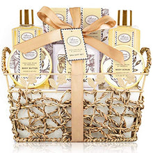 Load image into Gallery viewer, Home Spa Gift Basket, Bath Spa Kit for Women, 3 Bath Set Bundle
