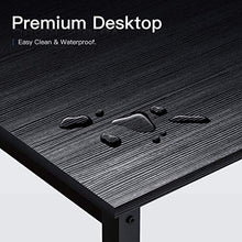 Load image into Gallery viewer, 55 inch Computer Desk with 4-Tier Storage Shelves, Office Work Desk for Small Spaces, Student Kid Writing Study Desk, Industry Modern Table for Bedroom, Home, Office
