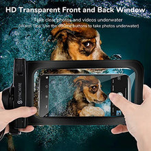 Load image into Gallery viewer, Syncwire Waterproof Phone Pouch [2-Pack] - Universal IPX8 Waterproof Phone Case Dry Bag with Lanyard Compatible with iPhone 13/12/11 Pro XS MAX XR X 8 7 6 Plus Samsung S22 S20 and More Up to 7 Inches
