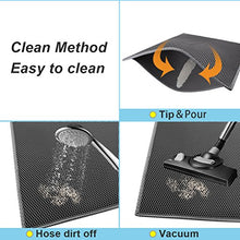 Load image into Gallery viewer, Pieviev Cat Litter Mat Double Layer Waterproof Urine Proof Trapping Mat (30&#39;&#39;X24&#39;&#39;, Grey)
