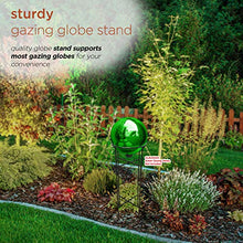 Load image into Gallery viewer, Alpine Corporation 24" Tall Indoor/Outdoor Metal Gazing Globe Display Stand
