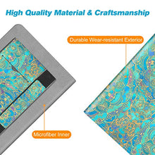 Load image into Gallery viewer, Fintie Stand Case for All-New Kindle (10th Generation, 2019) / Kindle (8th Generation, 2016) - Premium PU Leather Protective Sleeve Cover with Card Slot and Hand Strap, Shades of Blue

