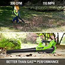 Load image into Gallery viewer, Greenworks 40V Cordless String Trimmer and Leaf Blower Combo Kit, 2.0Ah Battery and Charger Included
