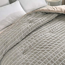 Load image into Gallery viewer, NATURETY Soft Down Alternative Quilted Comforter,All Season Lightweight Duvet Insert (Gray, Twin)
