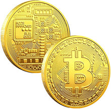 Load image into Gallery viewer, Bitcoin (BTC) Ethereum (ETH) Litecoin (LTC) Dogecoin (Doge) Commemorative Coins with Protective Case - Protective Collectible Gifts. | Blockchain Cryptocurrency | Chase Coin

