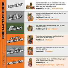 Load image into Gallery viewer, Gorilla Black Duct Tape, 1.88" x 35 yd, Black, (Pack of 1)
