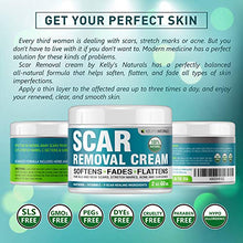 Load image into Gallery viewer, Scar Removal Cream - Effective Stretch Mark Removal - Natural Skin Repair - Acne Scar Remover Cream - Made in USA - Advanced Treatment for Old Scars &amp; Acne Scars - Clinically Proven Formula - 2 OZ
