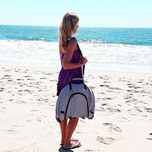 Load image into Gallery viewer, Laptop Tent Sun Shade &amp; Water-Resistant Laptop Bag with Glare Shield, Shoulder Strap, Portable Case for Working Outside | Foldable | Privacy Cover Hood | Heat &amp; Light Reflective Outdoor UV Material
