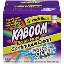 Load image into Gallery viewer, 3-Pack Refill – Kaboom Scrub Free! Continuous Clean with OxiClean
