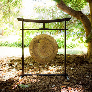16" to 17" Gongs on the Sacred Space Outdoor Gong Stand