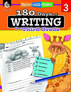 180 Days of Practice - 3rd Grade Workbook Set - Includes 4 Assorted Third Grade Workbooks for Daily Practice in Reading, Math, Writing, and Grammar Skills
