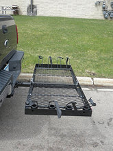 Load image into Gallery viewer, Tow Tuff TTF-2762KR Steel Cargo Carrier with Bike Rack
