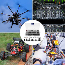 Load image into Gallery viewer, 500Pcs RC Screw Kit RC Repair Tool Assortment Set Universal Screws Hardware Fasteners Set RC Spare Parts &amp; Repair Accessories Set for 1/8 1/10 1/12 1/16 Scale RC Cars Truck Crawler DIY Parts

