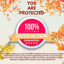 Load image into Gallery viewer, DUGATO Fine Detail Paint Brush Set, 8pcs Tiny Professional Micro Miniature Painting Brushes Kit with Ergonomic Handle for Acrylic, Oil, Watercolor, Art, Scale Model, Face, Paint by Numbers (VIII)
