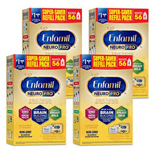 Load image into Gallery viewer, Enfamil NeuroPro Baby Formula Milk Powder Refill, 31.4 Ounce (Pack of 4) - MFGM, Omega 3 DHA, Probiotics, Iron &amp; Immune Support
