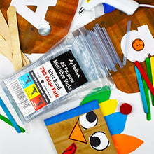 Load image into Gallery viewer, Mini Hot Glue Gun Sticks (Huge Bulk Pack of 200) 4" and 0.27 Diameter - Compatible with Most Glue Guns
