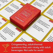 Load image into Gallery viewer, Truth or Drink - Fun Drinking Card Game for Adults, Great for Parties and Game Night
