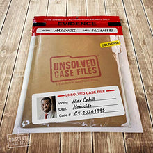 Load image into Gallery viewer, UNSOLVED CASE FILES | Cahill, Max - Cold Case Murder Mystery Game - Can You Solve The Crime?
